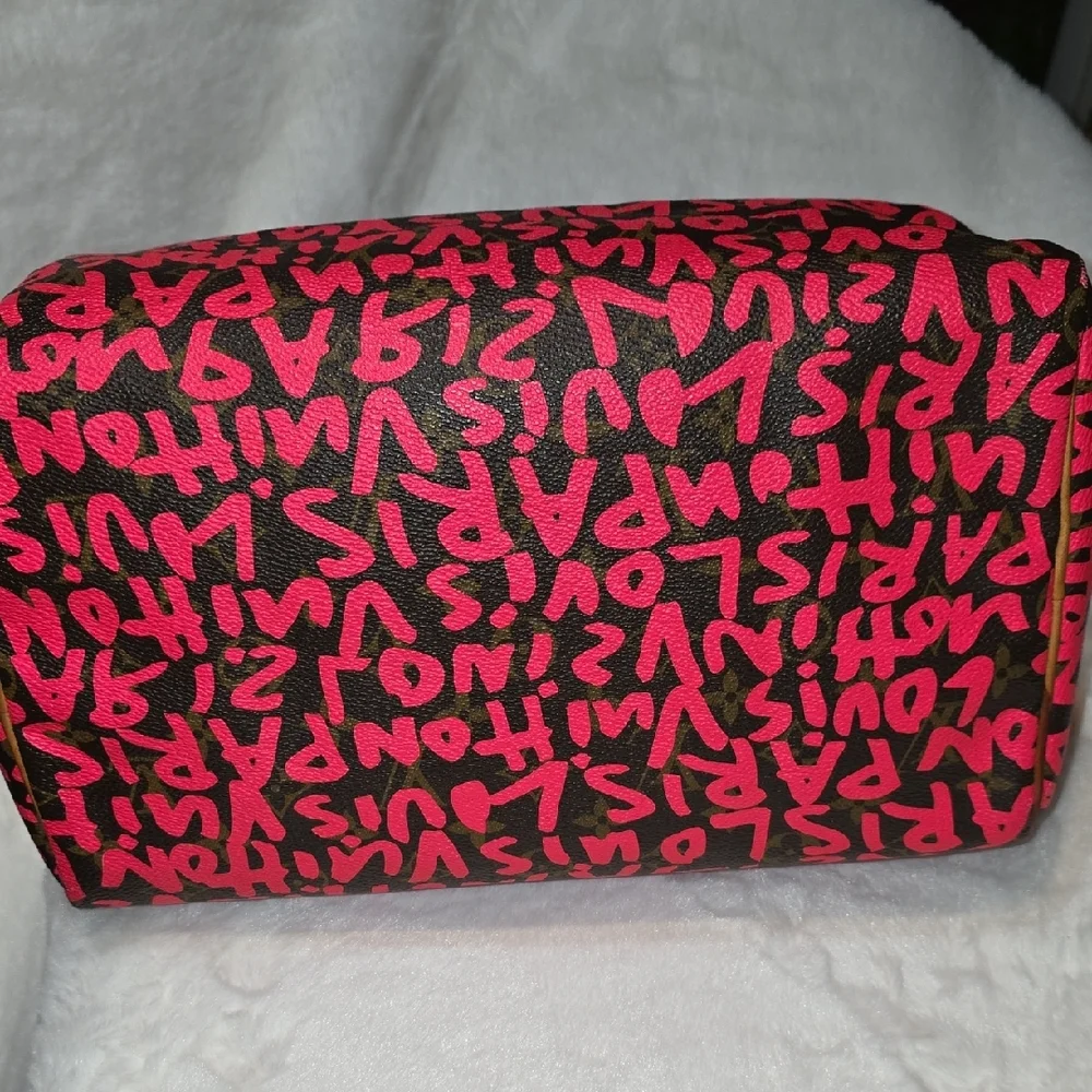 Louis VUITTON GRAFFITI SPEEDY 30 - Picture 6 of 15